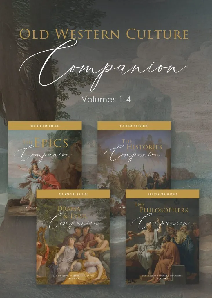 The Old Western Culture Companions, volumes 1 to 4