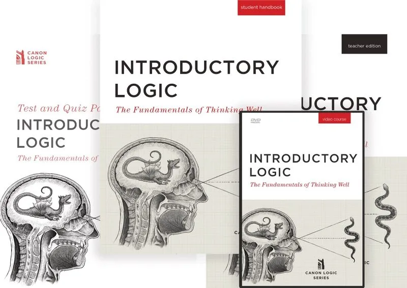 The Introductory Logic student text, teacher’s edition and video course